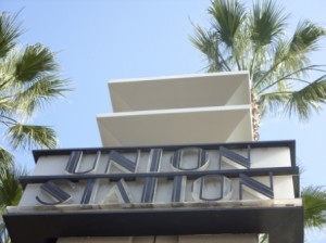 Union Station Entrance Post